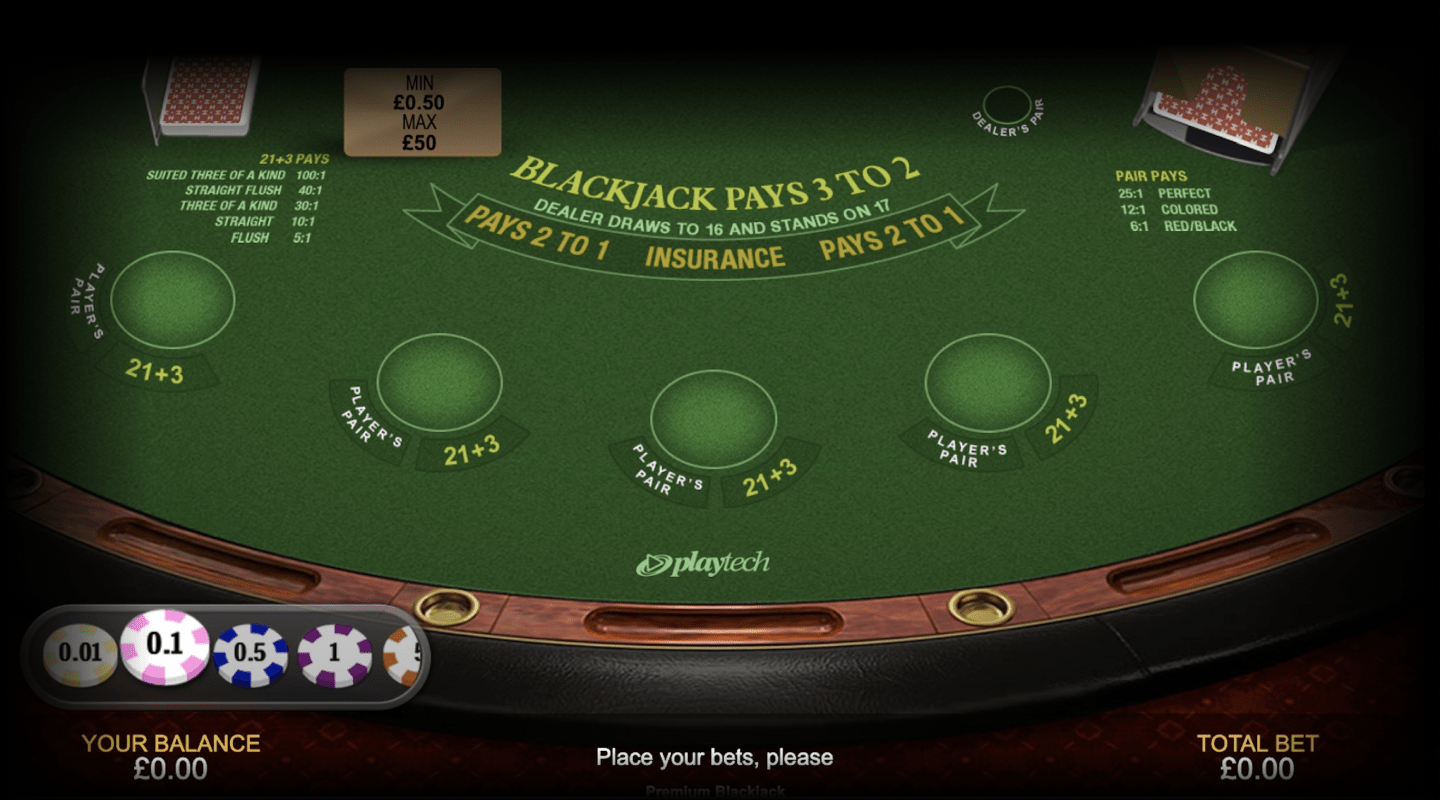 hollywood casino blackjack rules