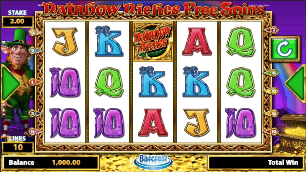 Free online slot machines rainbow riches slots