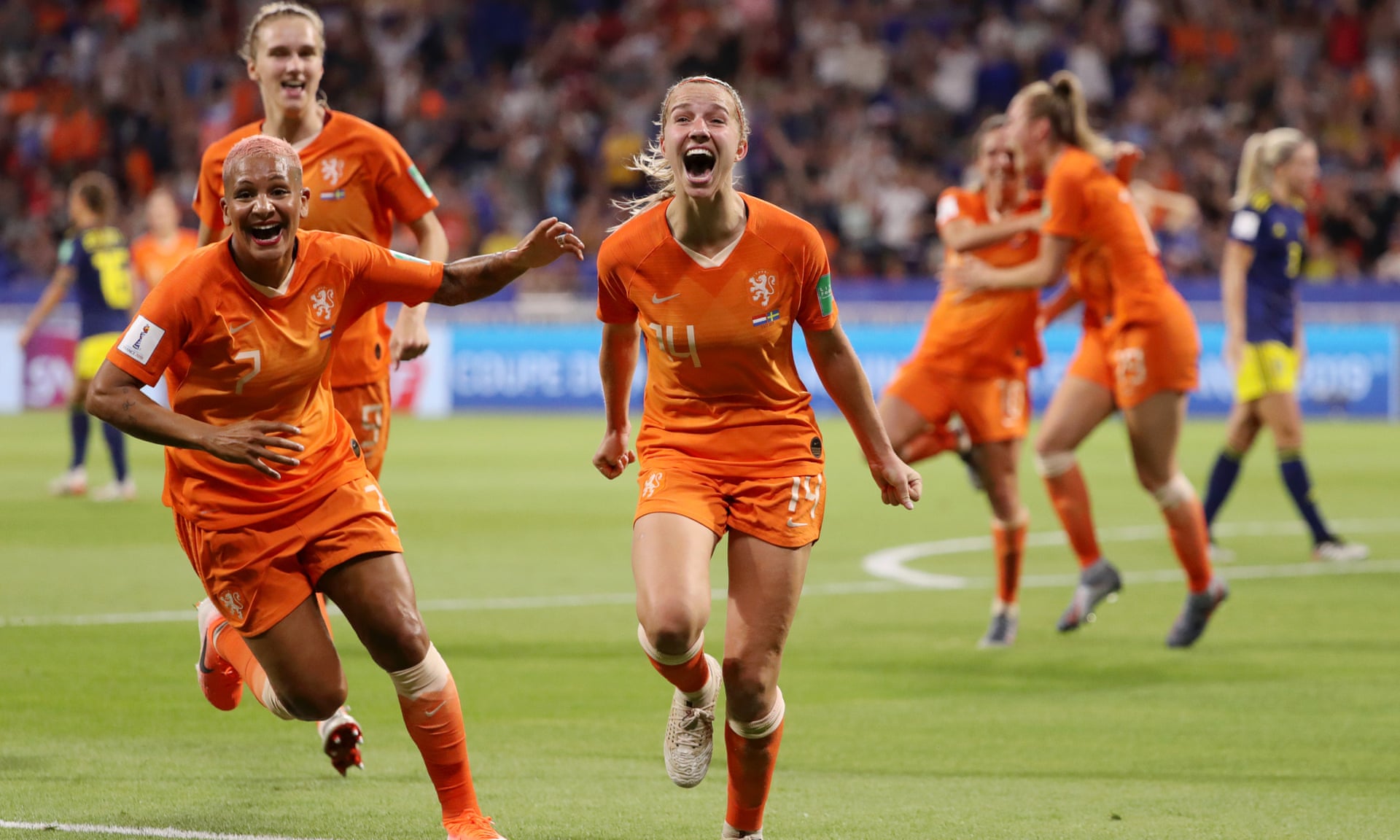 Women's World Cup Netherlands Beats Sweden 10 in Semifinal