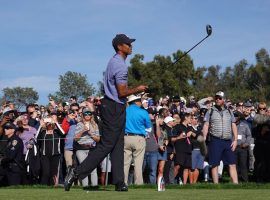 Tiger Woods shot a 3-under 69 at Torrey Pines in the first round of the Farmers Insurance Open. (Image: San Diego Union-Tribune)