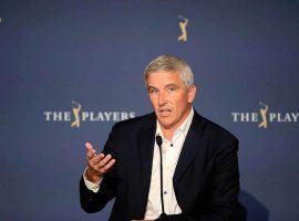 PGA Tour commissioner Jay Monahan announced that four more PGA Tour tournaments have been cancelled, bringing the total up to nine. (Image: Getty)