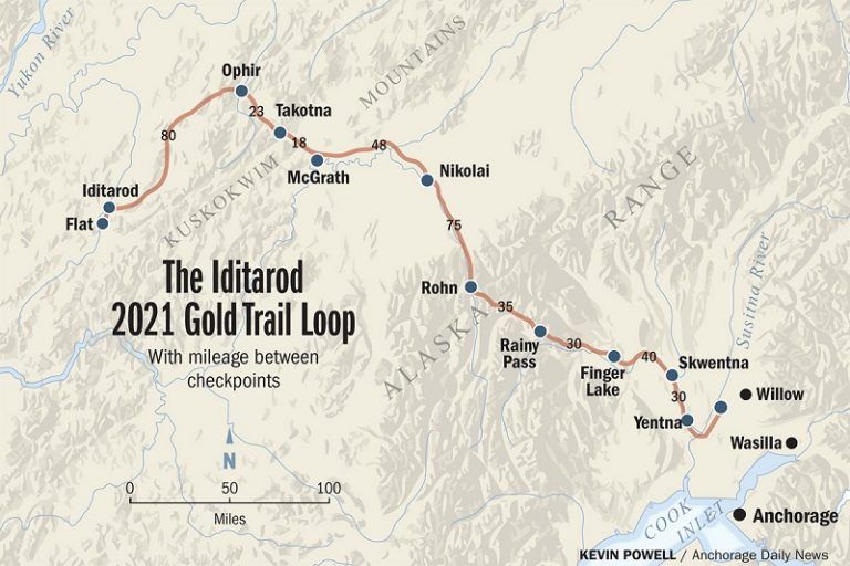 2021 Iditarod Begins Shortened Course in Alaska Without Defending Champ