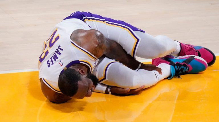 Lake Show Freak Out: LA Lakers LeBron James Out With Ankle Injury