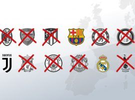 Real Madrid, Barcelona, and Juventus are the last three clubs that refused to quit the Super League project. (Image: skysports.com)