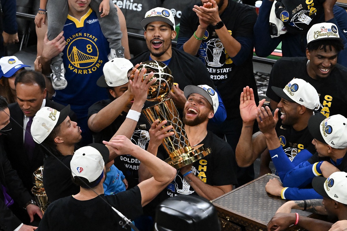 Golden State Warriors Win 2022 NBA Championship Steph Curry MVP 