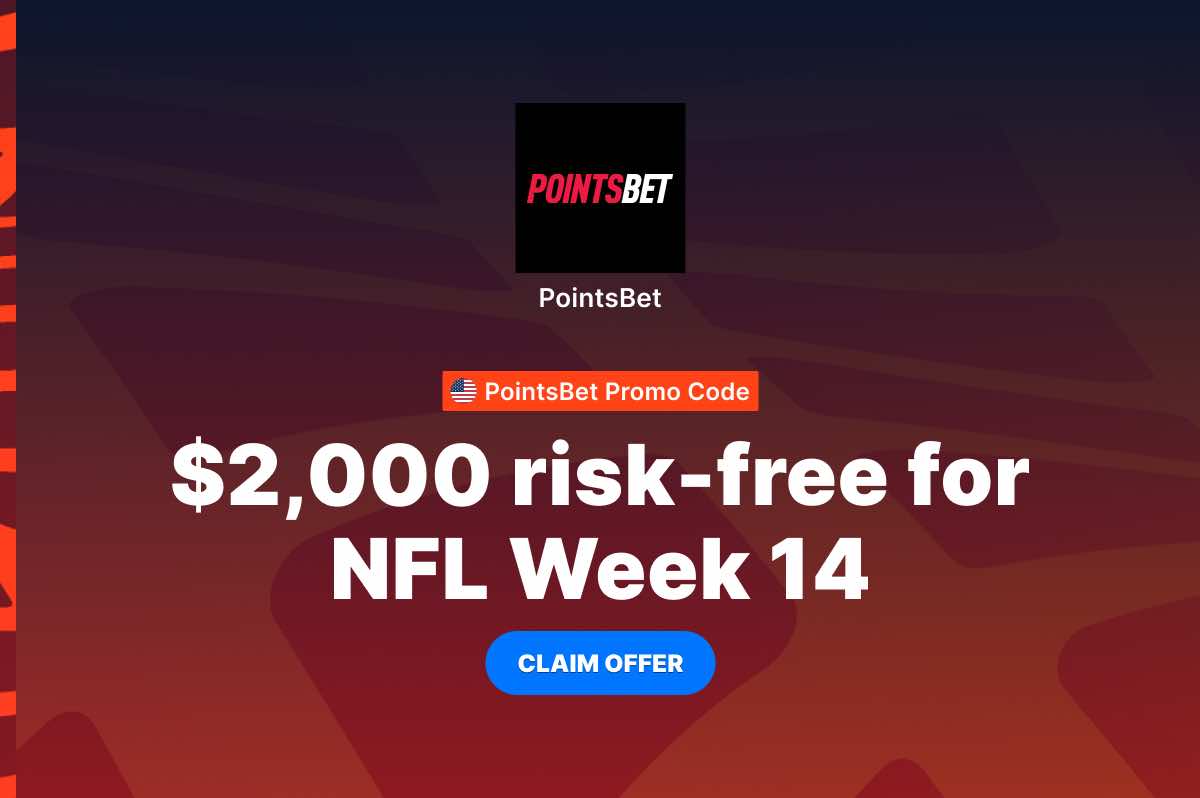 PointsBet Promo Code: $2,000 In Risk-free Bets For NFL Week 14